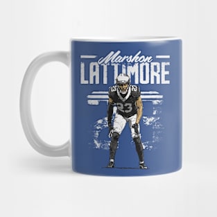 Marshon Lattimore New Orleans Retro Mug